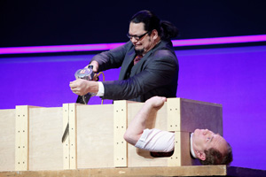 Penn & Teller at Discovery Communication's Upfronts Penn & Teller at Discovery Communication's Upfronts