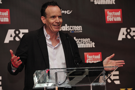 Jonathan Murray is inducted into the Factual Entertainment Awards Hall Of Fame. Photo: Rahoul Ghose Jonathan Murray is inducted into the Factual Entertainment Awards Hall Of Fame. Photo: Rahoul Ghose