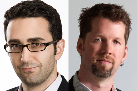 JC Mills (left) and Chris Coelen JC Mills (left) and Chris Coelen