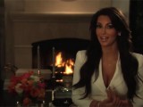 Kim Kardashian accepting her Realscreen Factual Entertainment Award