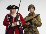Father Christian Cranmer and his son Alex Cranmer from Family Guns.