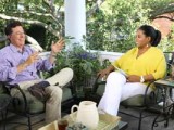 Oprah Winfrey and Stephen Colbert
