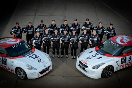 Racers in Spike's "GT Academy" Racers in Spike's "GT Academy"