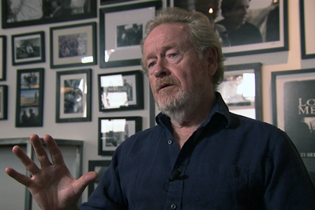 Sir Ridley Scott in "Bergman's Video" Sir Ridley Scott in "Bergman's Video"