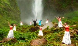 The Act of Killing waterfall