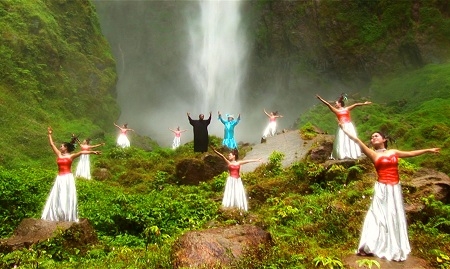 The Act of Killing waterfall