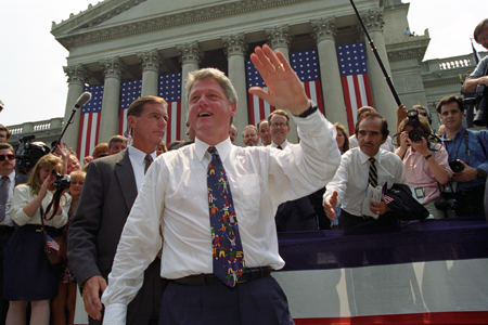 "Clinton". Image courtesy of the William J. Clinton Presidential Library "Clinton". Image courtesy of the William J. Clinton Presidential Library