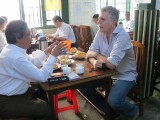 Anthony Bourdain (right) in "Parts Unknown"