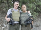 Tim Hetherington (left) and Sebastian Junger