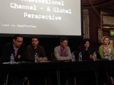 The 'Working with an International Channel - A Global Perspective' panel session at Sheffield Doc/Fest 2013