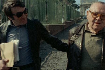 Claude Lanzmann and Benjamin Murmelstein in "The Last of the Unjust"