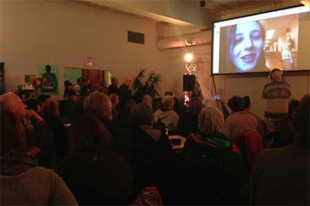 Skype Q&A with Peter Wintonick's daughter at RIDM
