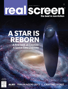 Realscreen magazine Jan/Feb 2014