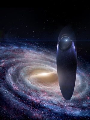 Cosmos's new-look Ship of the Imagination. Credit: Michael Maher