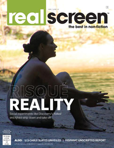 The May/June 2014 issue of Realscreen magazine