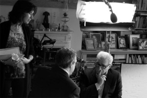 tedeschi and scorsese in conversation during the filming of the 50 year argument